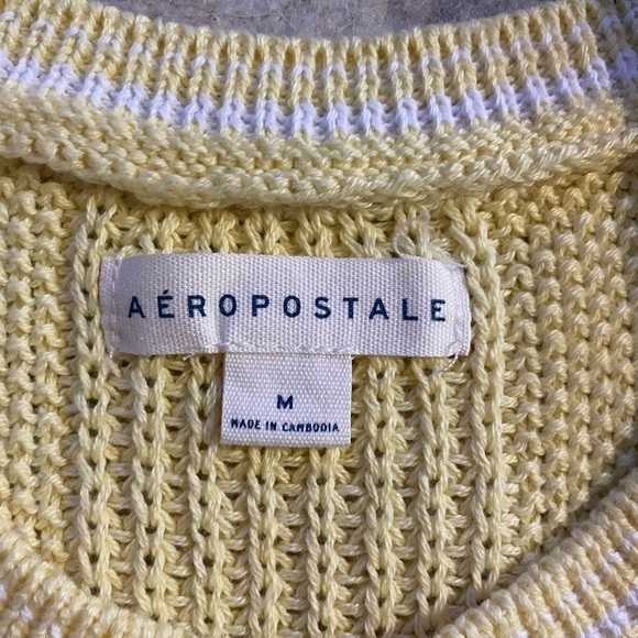 Aeropostale Girls Knitted Crop Top - Picture 3 of 3